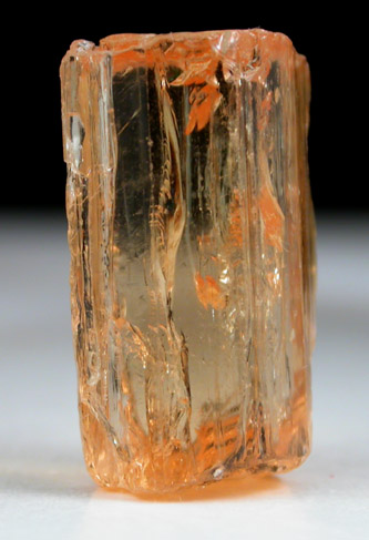 Topaz var. Imperial Topaz from Ouro Preto, Minas Gerais, Brazil