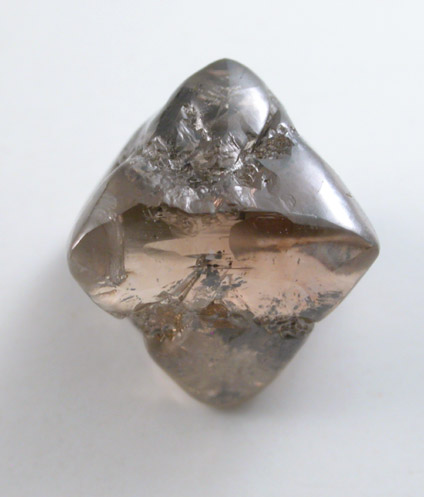 Diamond (3.33 carat brown octahedral crystal) from Argyle Mine, Kimberley, Western Australia, Australia