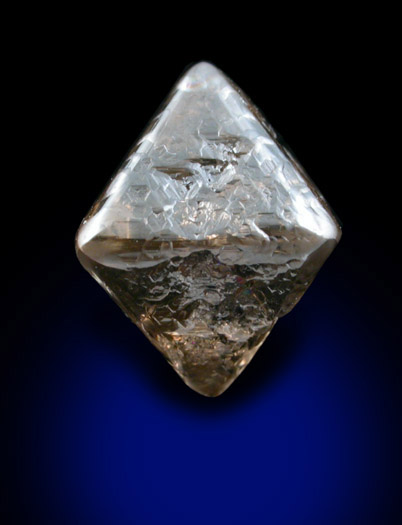 Diamond (3.69 carat brown octahedral crystal) from Argyle Mine, Kimberley, Western Australia, Australia