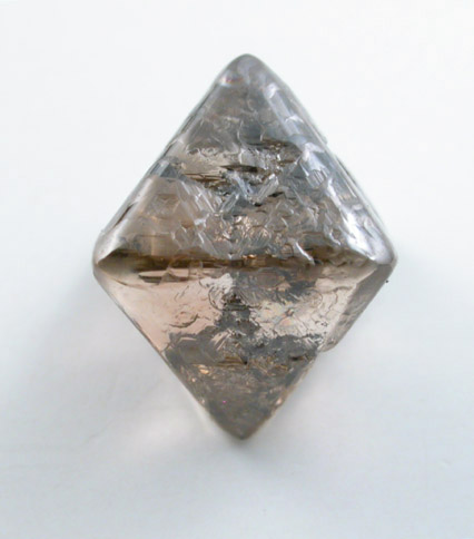 Diamond (3.69 carat brown octahedral crystal) from Argyle Mine, Kimberley, Western Australia, Australia