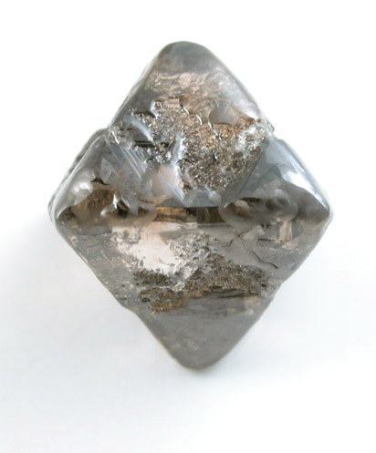 Diamond (4.76 carat brown octahedral crystal) from Argyle Mine, Kimberley, Western Australia, Australia