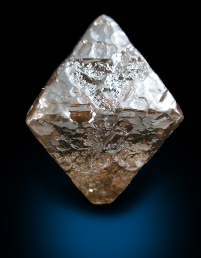 Diamond (6.79 carat brown octahedral crystal) from Argyle Mine, Kimberley, Western Australia, Australia