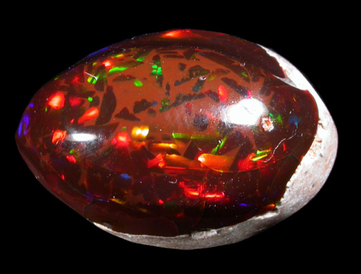 Opal from near Mezezo, Shewa (also Shoa or Showa) Plateau, Amhara, Ethiopia