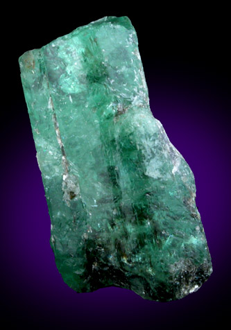 Beryl var. Emerald from Santa Terezinha, Goias, Brazil