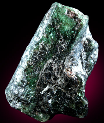 Beryl var. Emerald from Santa Terezinha, Goias, Brazil