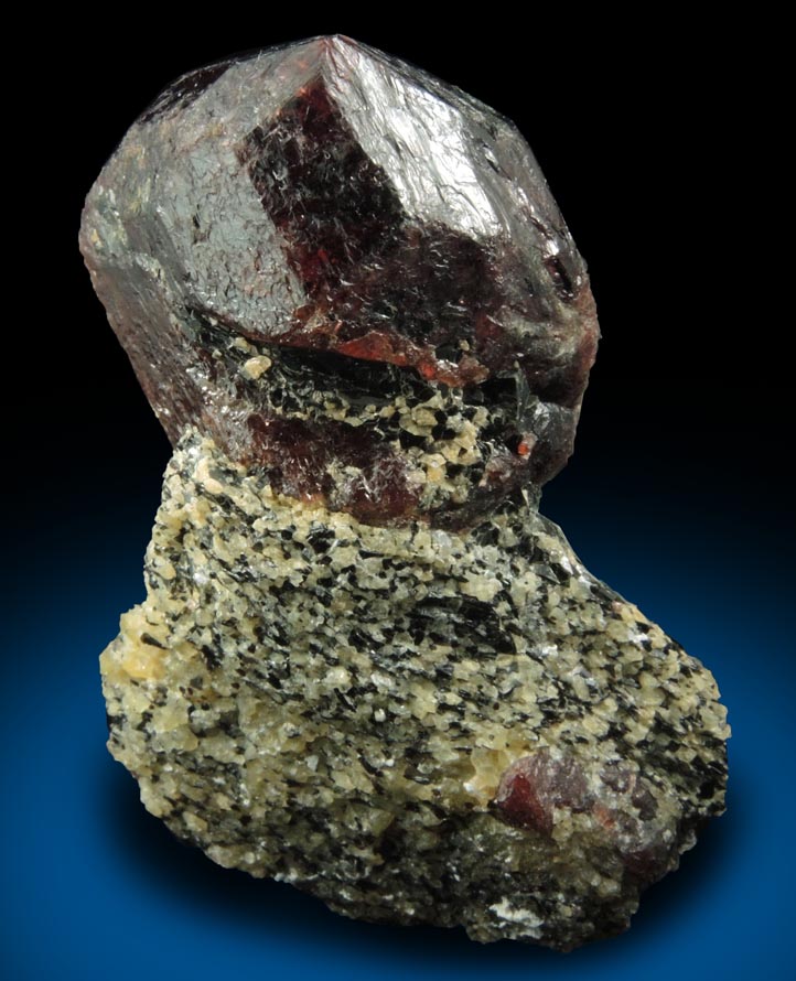 Almandine Garnet from 26th Street at Sixth Avenue Subway Excavation, Manhattan Island, New York City, New York County, New York