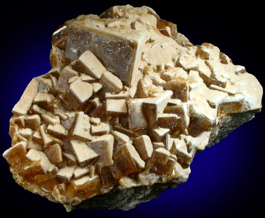 Barite from Indian Head Rock, Deerlodge National Forest, 3.8 km west of Basin, Jefferson County, Montana