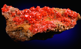 Wulfenite (chrome-rich) from Chapacase Mine, Sierra Cerrillos Mining District, Tocopilla, Chile