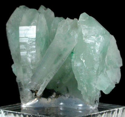 Barite with Malachite inclusions from Mashamba West Mine, 13 km west of Kolwezi, Katanga Copperbelt, Lualaba Province, Democratic Republic of the Congo