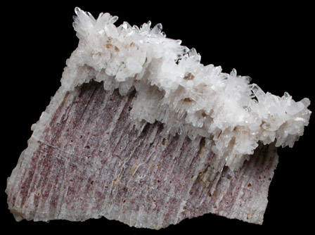 Quartz epimorphs of Anhydrite from Silver Point Mine, Ouray County, Colorado