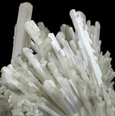 Natrolite with Calcite from Millington Quarry, Bernards Township, Somerset County, New Jersey