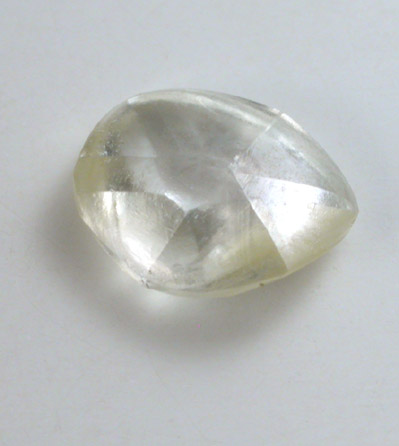 Diamond (0.44 carat flattened crystal) from Ippy, northeast of Banghi (Bangui), Central African Republic