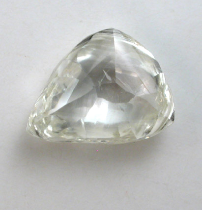 Diamond (0.68 carat flattened crystal) from Ippy, northeast of Banghi (Bangui), Central African Republic