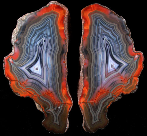 Quartz var. Condor Agate from San Rafael District, Mendoza Province, Argentina