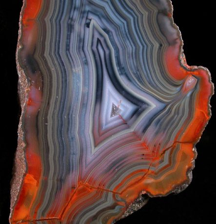 Quartz var. Condor Agate from San Rafael District, Mendoza Province, Argentina