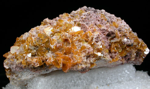 Wulfenite from Defiance Mine, Courtland-Gleeson District, Cochise County, Arizona