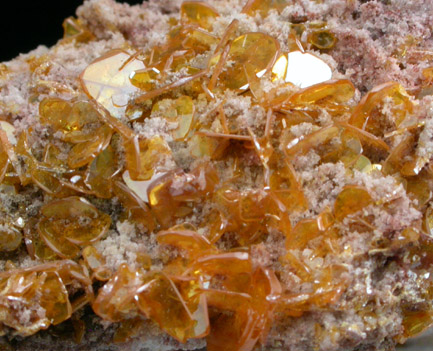 Wulfenite from Defiance Mine, Courtland-Gleeson District, Cochise County, Arizona