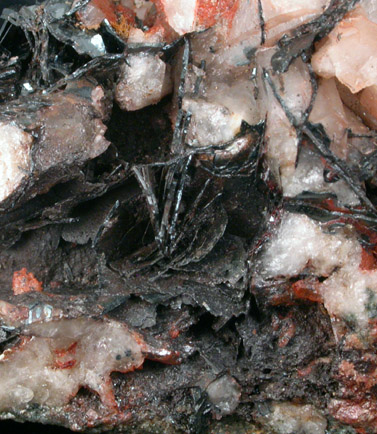 Hematite in Quartz from Boylston, Nova Scotia, Canada