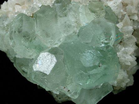 Fluorite and Calcite from Naica District, Saucillo, Chihuahua, Mexico