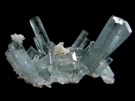 Barite with Calcite from Sterling Mine, Stoneham, Weld County, Colorado