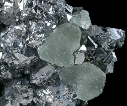 Galena with Fluorite from Naica District, Saucillo, Chihuahua, Mexico