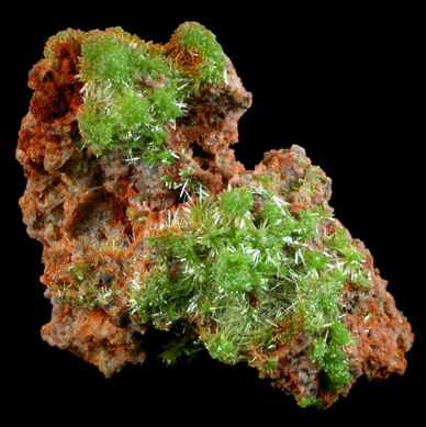 Pyromorphite from Daoping Mine, Yangshuo, Guangxi, China