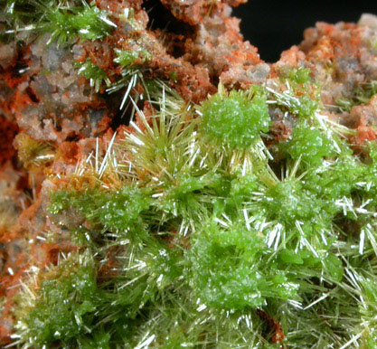 Pyromorphite from Daoping Mine, Yangshuo, Guangxi, China