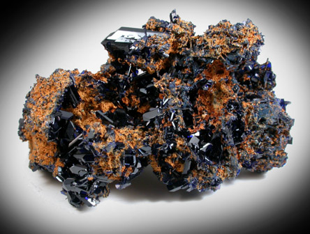 Azurite from Tsumeb Mine, Otavi-Bergland District, Oshikoto, Namibia