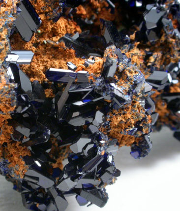 Azurite from Tsumeb Mine, Otavi-Bergland District, Oshikoto, Namibia