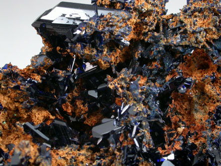 Azurite from Tsumeb Mine, Otavi-Bergland District, Oshikoto, Namibia