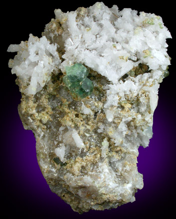 Andradite var. Demantoid Garnet from Namgar Mine, Erongo Mountains, Namibia