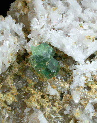 Andradite var. Demantoid Garnet from Namgar Mine, Erongo Mountains, Namibia