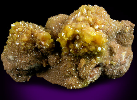 Pyromorphite from Bunker Hill Mine, Coeur d'Alene District, Shoshone County, Idaho