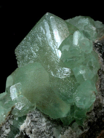 Smithsonite var. Cuprian from Berg Aukas Mine, 16 km ENE of Grootfontein, Otavi Mountain Land, Namibia