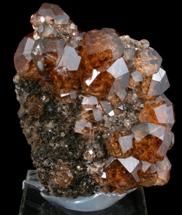 Grossular Garnet from Jeffrey Mine, Asbestos, Qubec, Canada