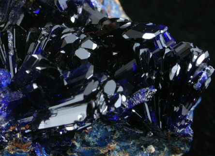 Azurite from Tsumeb Mine, Otavi-Bergland District, Oshikoto, Namibia