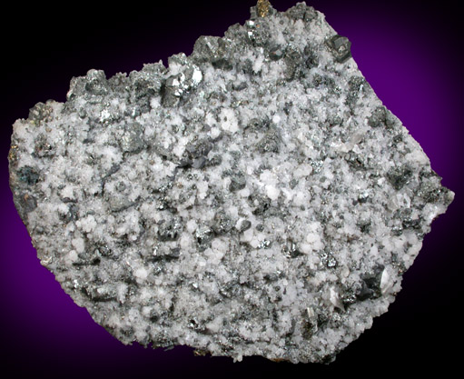 Tennantite-Tetrahedrite on Quartz from El Cobre Mine, Concepcion del Oro, Zacatecas, Mexico
