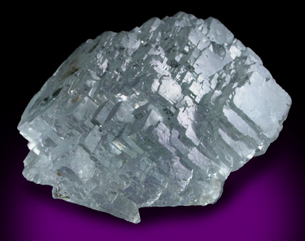 Fluorite with internal phantoms from Yaogangxian Mine, Nanling Mountains, Hunan Province, China