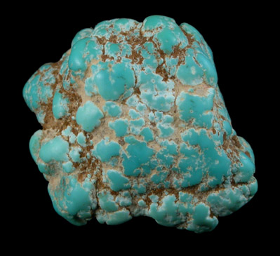 Turquoise from Kingman District, Mohave County, Arizona