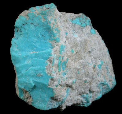 Turquoise from Kingman District, Mohave County, Arizona