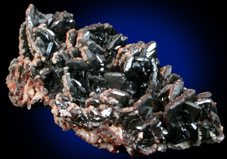 Descloizite with Smithsonite from Berg Aukas Mine, 16 km ENE of Grootfontein, Otavi Mountain Land, Namibia