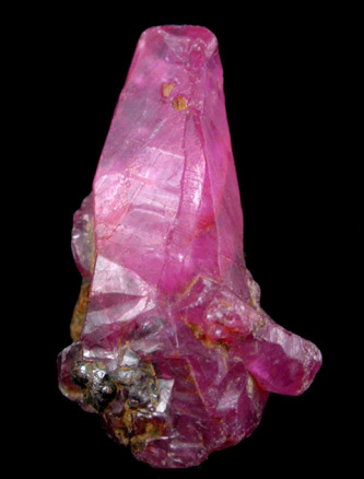 Corundum var. Ruby from Ratnapura, Sabaragamuwa Province, Sri Lanka