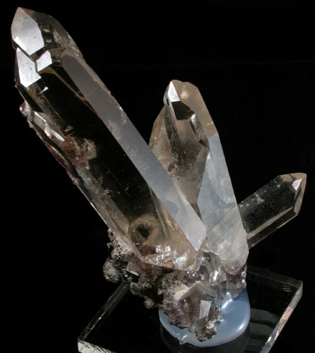 Quartz with Lepidolite from Minas Gerais, Brazil