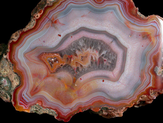 Quartz var. Condor Agate from San Rafael District, Mendoza Province, Argentina