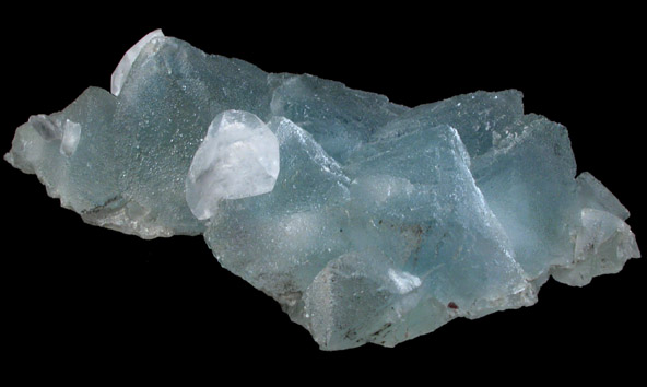 Fluorite with Calcite from Xianghuapu, Linwu, Hunan, China