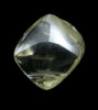 Diamond (1.68 carat gem-grade yellow octahedral crystal) from Koffiefontein Mine, Free State (formerly Orange Free State), South Africa