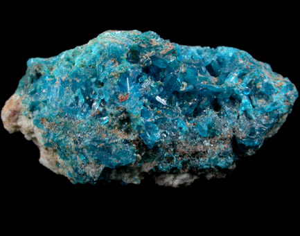 Caledonite from Mammoth-St. Anthony Mine, Tiger District, Pinal County, Arizona