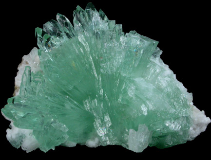 Apophyllite on Quartz from Pashan Hill Quarry, Poona District, Maharashtra, India