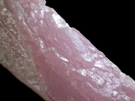 Quartz var. Rose Quartz crystals from Lavra da Ilha, Taquaral, Jequitinhonha River, Minas Gerais, Brazil