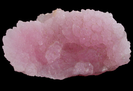 Quartz var. Rose Quartz crystals from Lavra da Ilha, Taquaral, Jequitinhonha River, Minas Gerais, Brazil